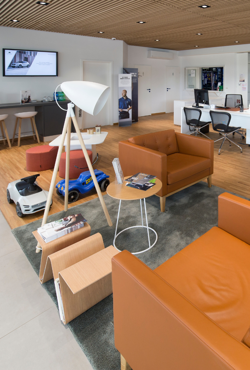 Autohaus Schrafft Wartebereich